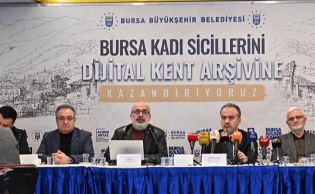 Bursa kent arşivi Osmanlı tarihine ışık tutacak