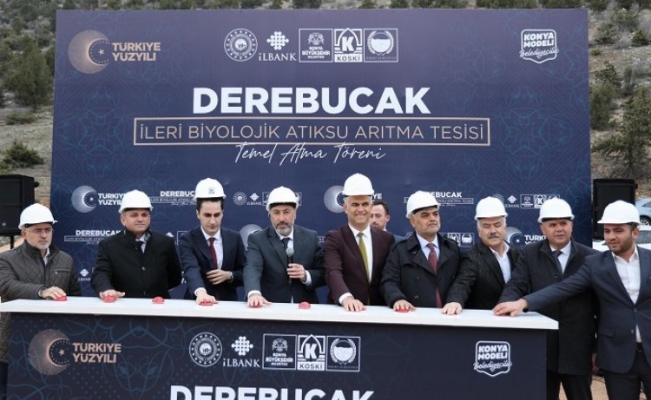Konya Büyükşehir'den Derebucak’a atık su arıtma tesisi