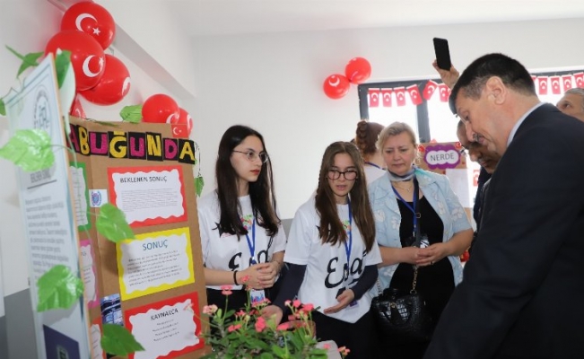 Bursa'da Emir Sultanlı öğrencilerden bilimsel projeler