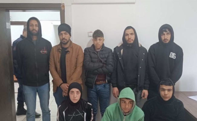 Edirne'de 11 göçmen yakalandı