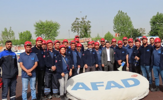 Fırat EDAŞ çalışanlarına AFAD iş birliği ile arama kurtarma eğitimi