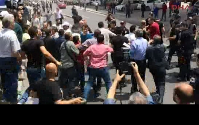 CHP'nin 'Adalet Yürüyüşü' sırasında arbede!