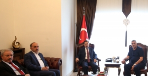 Başkan Toçoğlu'ndan Vali Balkanlıoğlu'na taziye ziyareti