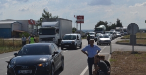 Edirne'de trafik kazası: 1 ölü, 1 yaralı