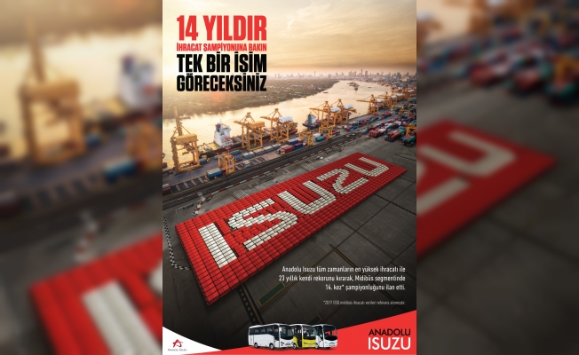Anadolu Isuzu'dan 6 ayda 376 araç ihracı
