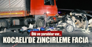 Kocaeli'de trafik kazası: 1 ölü, 15 yaralı