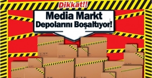 MediaMarkt depoları boşaltıyor