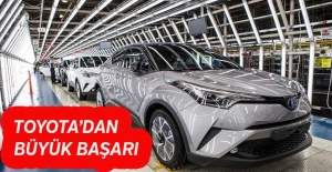 -Toyota, en başarılı ihracatçı firmaları sıralamasında ikinci sıraya yükseldi