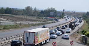 Bursa-Ankara karayolundaki zincirleme trafik kazası