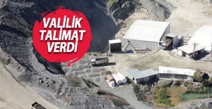 Gölcük'te  kumtaşı madeninin ruhsatı iptal edildi