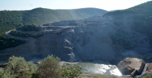 Gölecik Barajı'nda çalışmalara yeniden başlandı