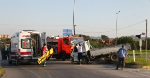 Kırklareli'nde trafik kazası: 1 yaralı