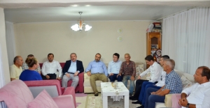 Mustafa Şentop'tan şehit ailesine ziyaret