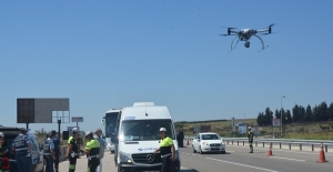 “Drone“ destekli trafik kontrolü