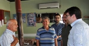 AK Parti İlçe Başkanı Güven'den mahalle ziyaretleri