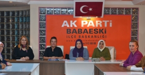 AK Parti kadın kolları toplandı