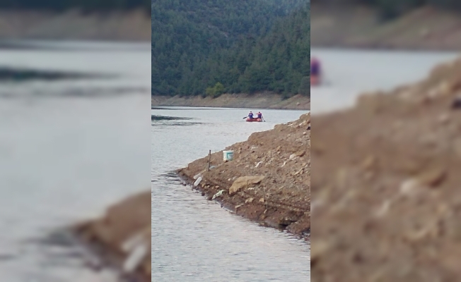 Barajda mahsur kalan 72 yaşındaki kişi kurtarıldı