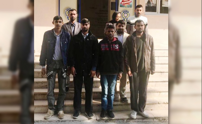 Bilecik'te 8 düzensiz göçmen yakalandı