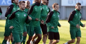 Bursaspor, Medipol Başakşehir maçının hazırlıklarını tamamladı