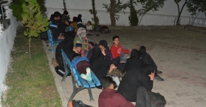 Çanakkale'de 28 düzensiz göçmen yakalandı