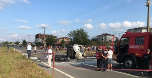 Sakarya'da trafik kazası: 8 ölü, 2 yaralı