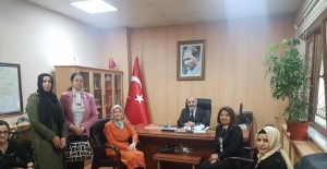 AK Parti Tekirdağ Kadın Kollarından müftülük ziyareti