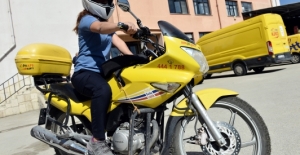 Edirne'nin motosikletli kadın postacıları