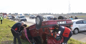 Kırklareli'nde trafik kazası: 3 yaralı