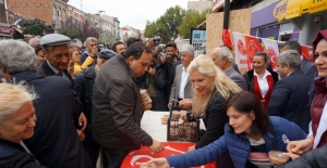 MHP Edirne İl Başkanlığı aşure dağıttı