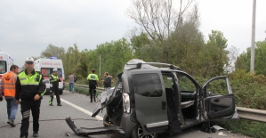 Sakarya'da trafik kazası: 1 ölü, 3 yaralı