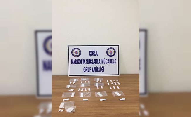 Tekirdağ'da uyuşturucu operasyonu: 18 gözaltı