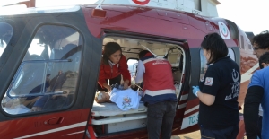 Ambulans helikopter, Rüzgar bebek için havalandı