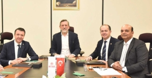 Babson Üniversitesi yetkilileri UYEM işbirliği için Bursa'ya geldi