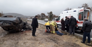 Balıkesir'de trafik kazası: 1 ölü, 3 yaralı