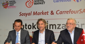 Beyoğlu Belediyesi Sosyal Market ile CarrefourSA arasında iş birliği