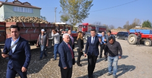 CHP Genel Başkan Yardımcısı Sarıbal üreticilerle buluştu