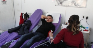 Kırklareli'de kan bağışı kampanyası