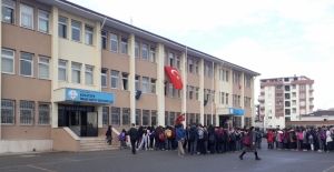Kocaeli'de, okula giren pitbull polis tarafından vuruldu