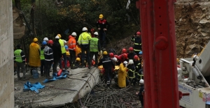 Kuzey Marmara Otoyolu'ndaki iş kazası