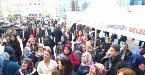 Mobil kanser tarama tırı Çerkezköy'de