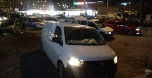 Silivri'de minibüsün çarptığı kadın yaralandı