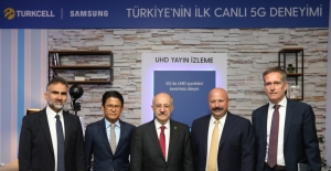 Türkiye'nin ilk canlı 5G deneyimi Turkcell ve Samsung'da