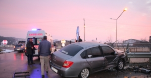Malkara'da trafik kazası: 3 Yaralı