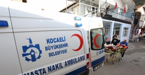 “Mavi ambulanslar“la 56 bin 338 kişi taşındı