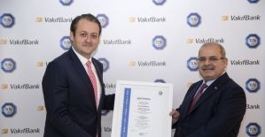 VakıfBank'a iş sağlığı ve güvenliği yönetimi sertifikası