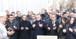 Vali Bilgin, İŞKUR personelinin cenazesine katıldı