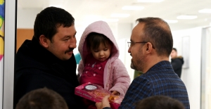 AK Parti Grup Başkanvekili Turan hastaları ziyaret etti