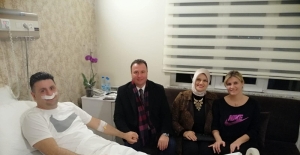 AK Parti Kırklareli Milletvekili Minsolmaz'dan hastalara ziyaret