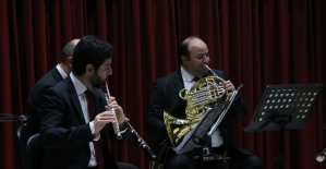 Bosphorus Nefesli Beşlisi Tekirdağ'da konser verdi