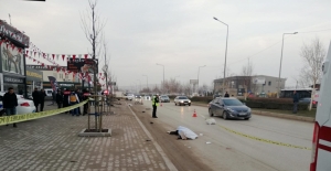 Bursa'da kamyonetin çarptığı bisikletli öldü